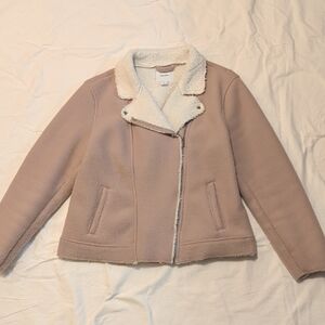 Old Navy Women's Tan Teddy Jacket